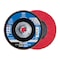 Pferd 4-1/2" x 5/8-11 Thd. POLIFAN Flap Disc - CO-COOL SG STEELOX, Ceramic oxide, 40 Grit, Flat 62621 - alternate 1